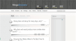 Desktop Screenshot of megaanswers.com
